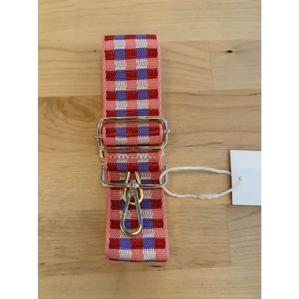 Checkerboard Adjustable Purse Straps for a Fun Style Upgrade