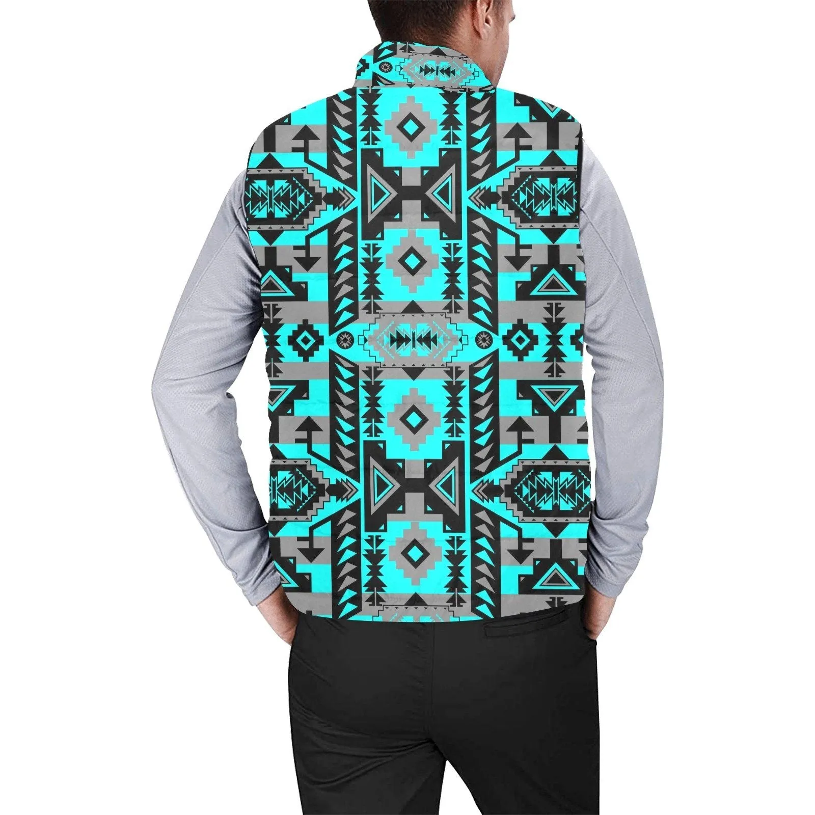 Chiefs Mountain Sky Men's Padded Vest Jacket