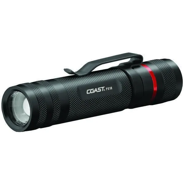 Coast 20627 460-Lumen Rechargeable PX1R Pure Beam Focusing Flashlight