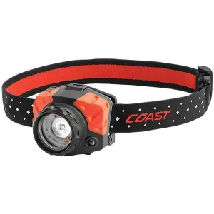 Coast 21328 615-Lumen FL85 Dual-Color Pure Beam Twist-Focus Headlamp