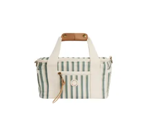 Cooler Bag - Aqua Stripe