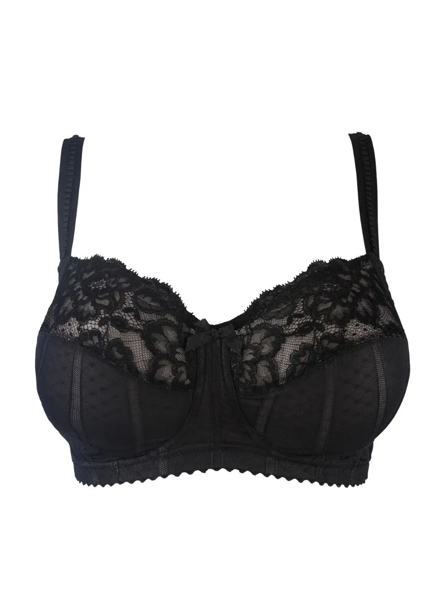 Couture Wireless Full Cup Bra - Black