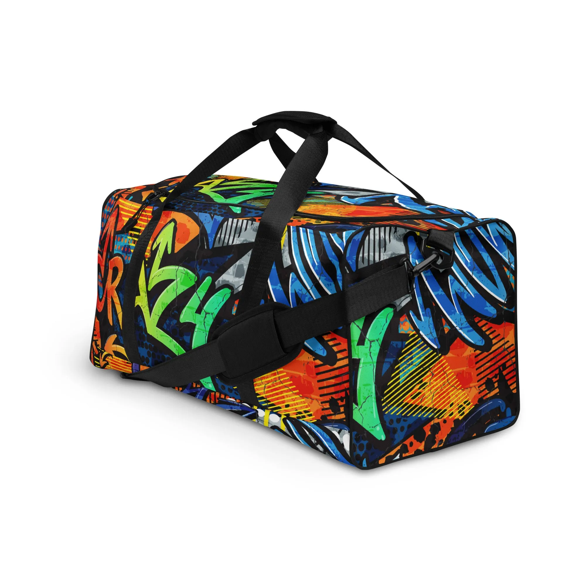 Crazy Graffiti Duffle bag