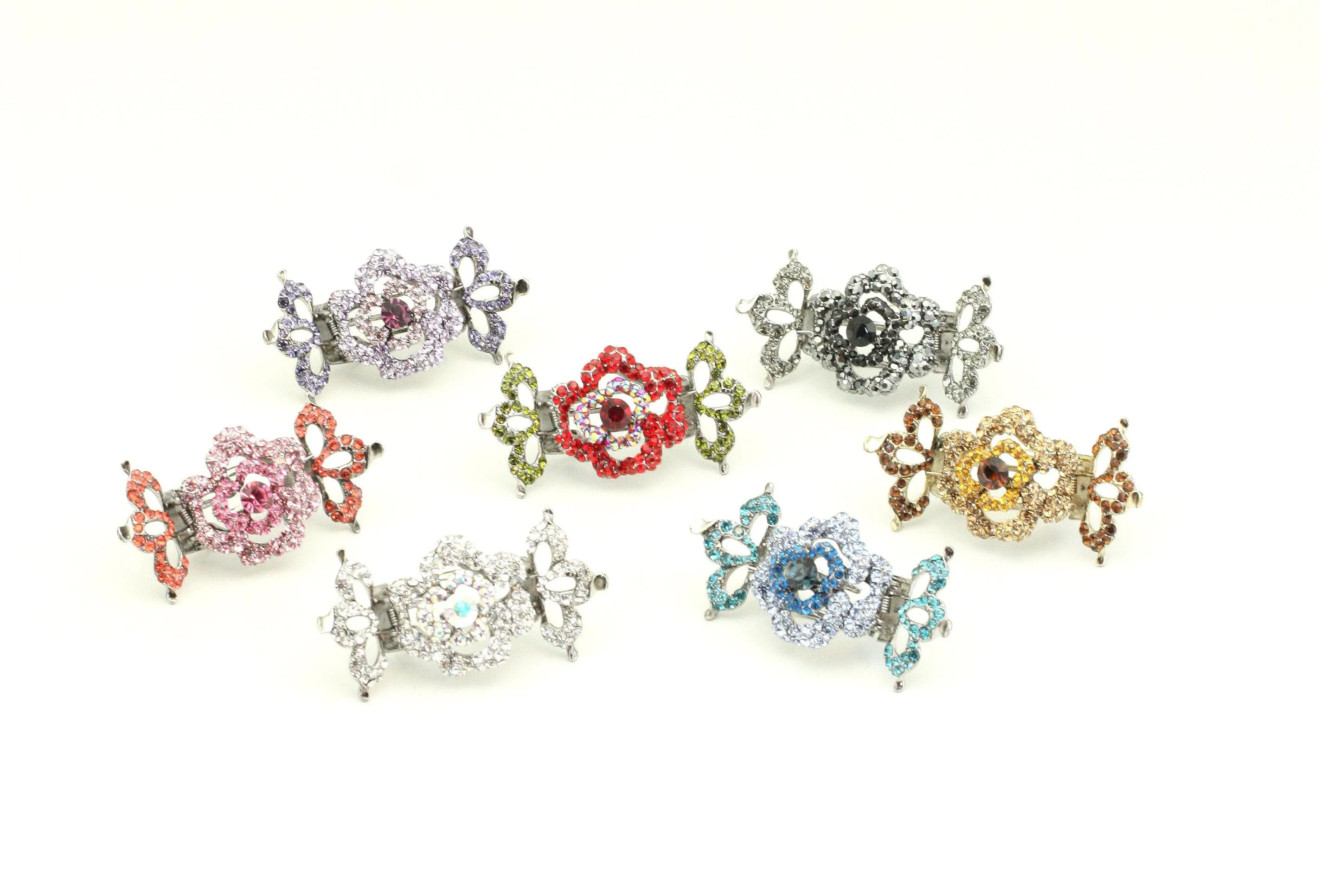 Crystal Rose Hair Jaw