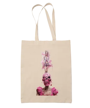 Daisy Duke Skull Barbie Tote Bag