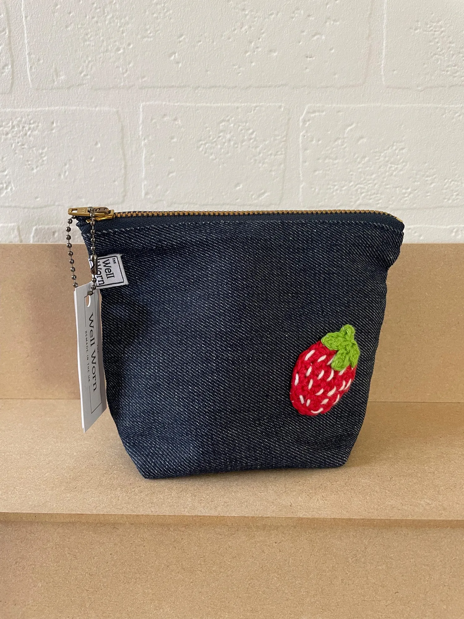 Denim Crochet Purse
