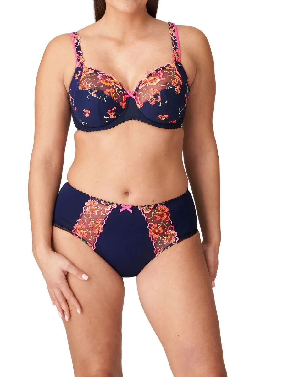 Devdaha Full Cup Bra  - Velvet Blue