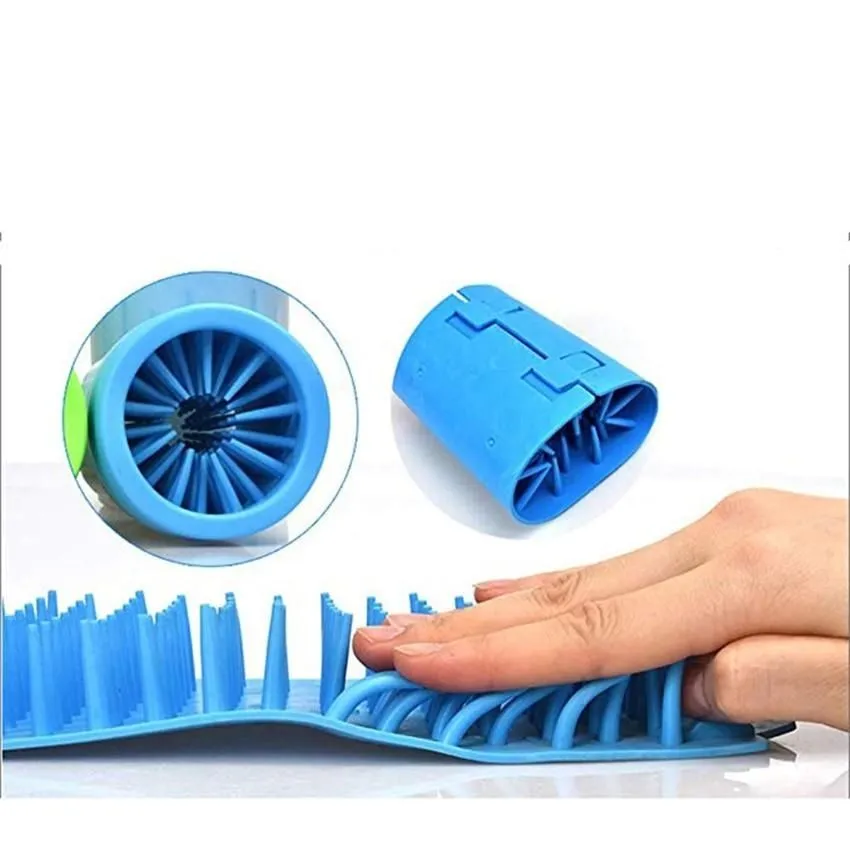 Dog Paw Cleaner Cup for Dogs Feet Washer Portable Pet Cat Dirty Paw Cleaning Cup Soft Silicone Foot