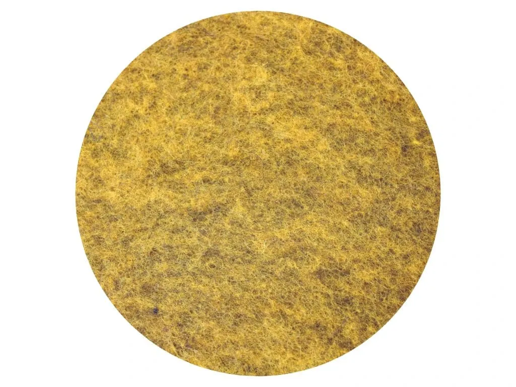 Dormouse Ochre - variegated dyed South German Merino & Mountain Sheep carded wool batts - various weights