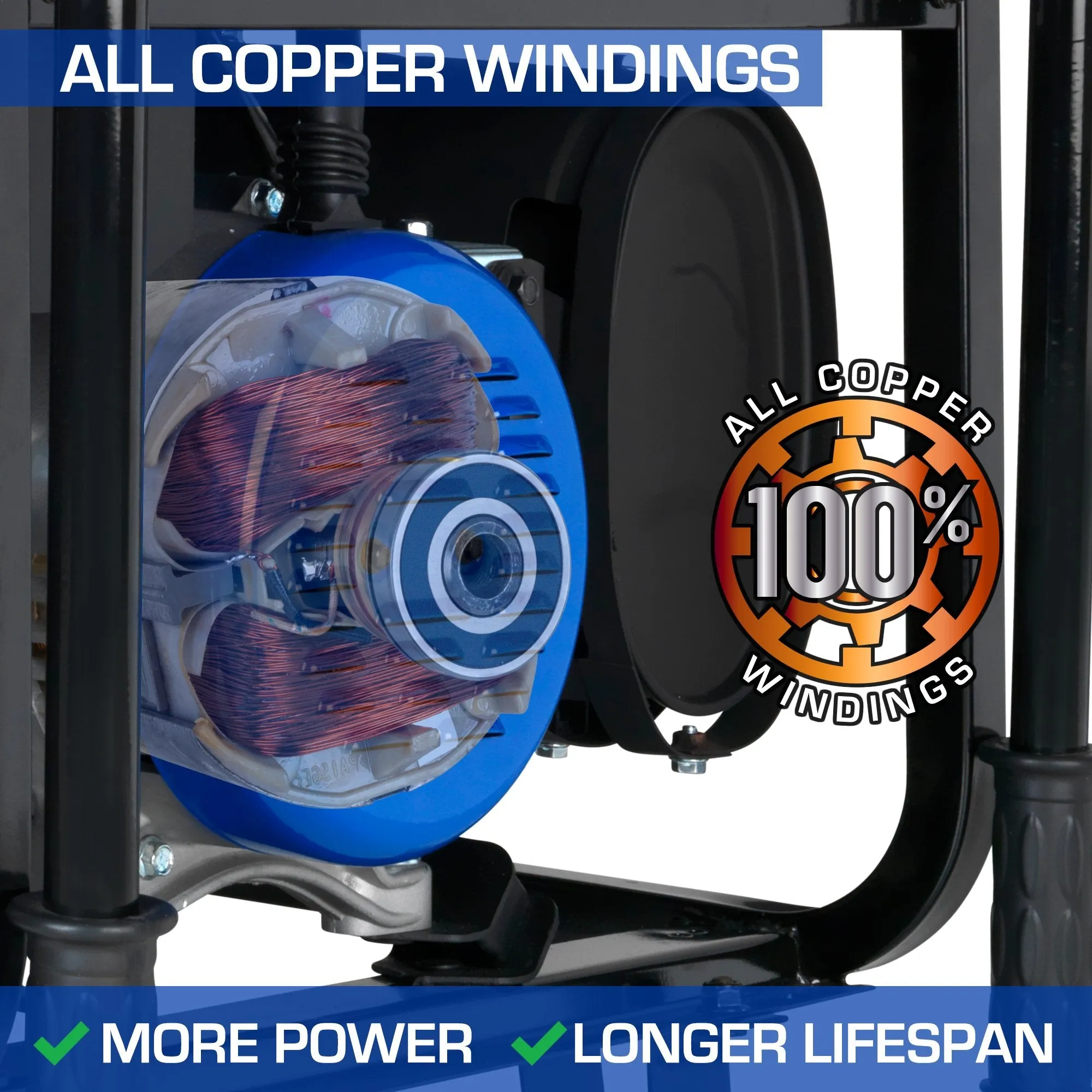 DuroMax XP10000EH 8000W/10000W Dual Fuel Electric Start Generator New