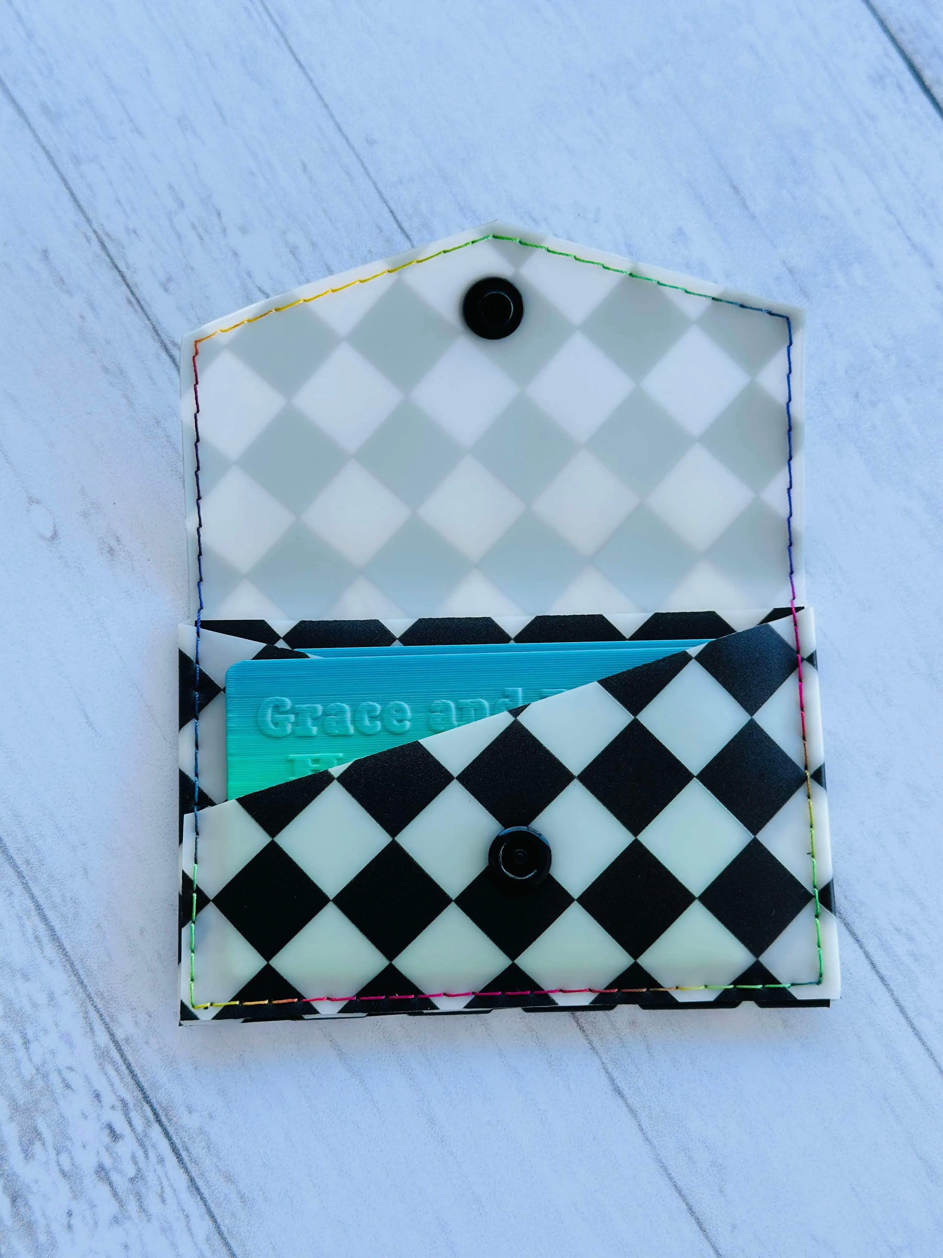 Easy Card Wallet (PDF Template w/Video Tutorial)