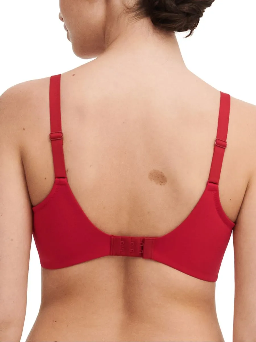 Easy Feel Floral Touch Full Cup Bra - Scarlet