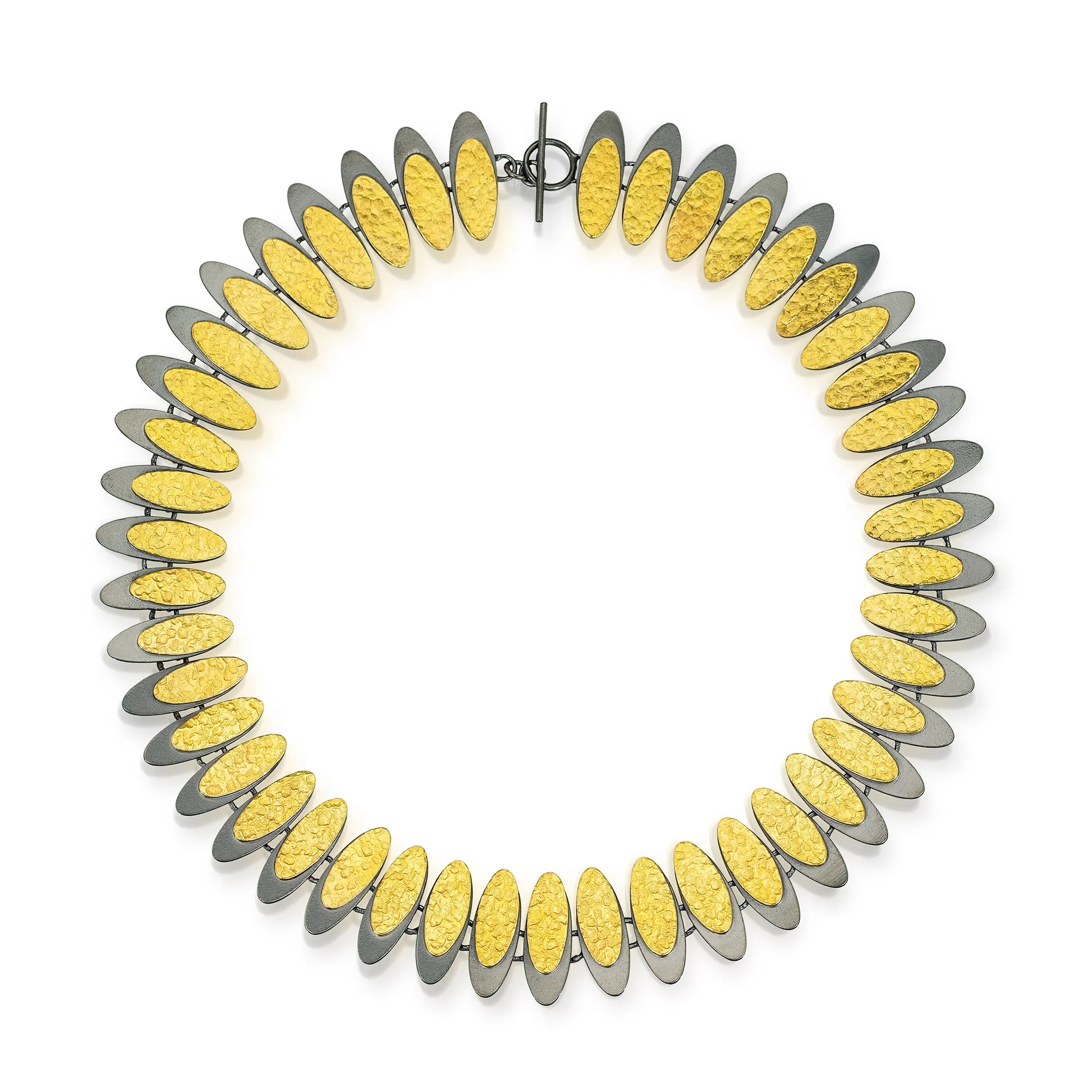 Eclipse Ellipse Necklace - luxe edition