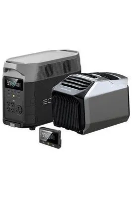 Ecoflow Delta Pro Portable Power Station   Wave 2 Portable Air Conditioner With Free Remote Control