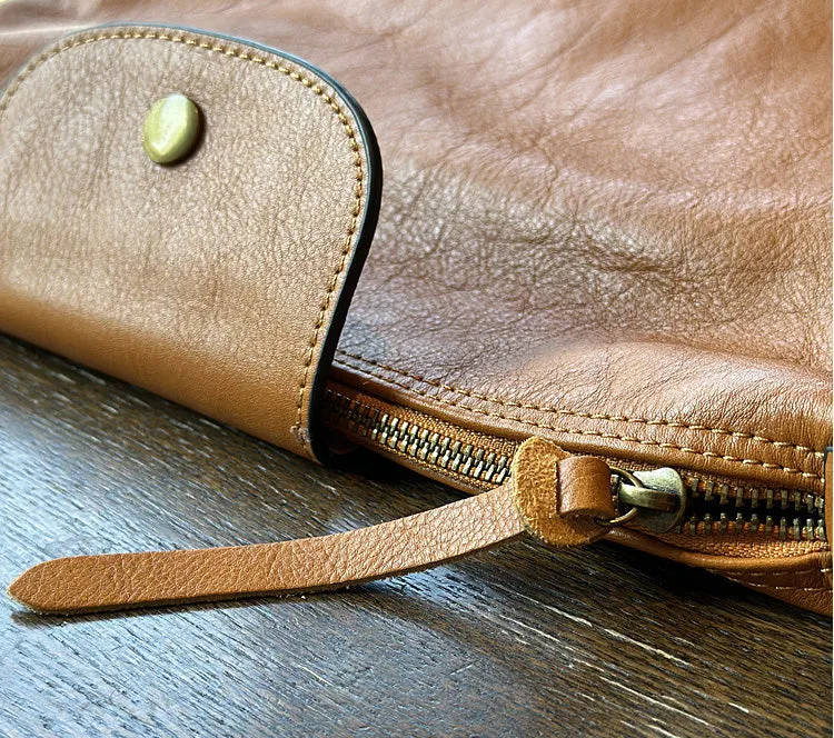 Elagant Women's Black Leather Crossbody Bag Small Over The Shoulder Purse