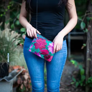 Embroidered Flower Passport