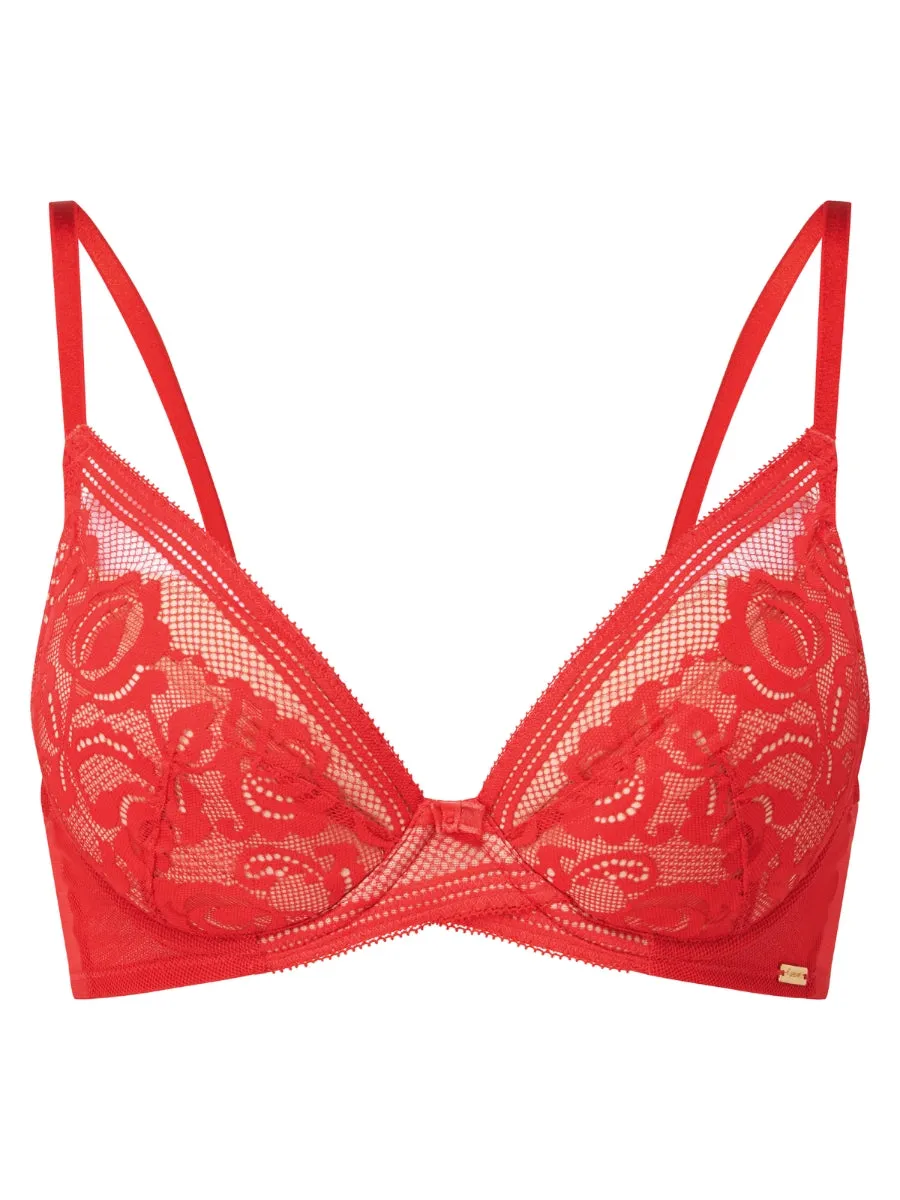 Encore High Apex Bra - Allure Red