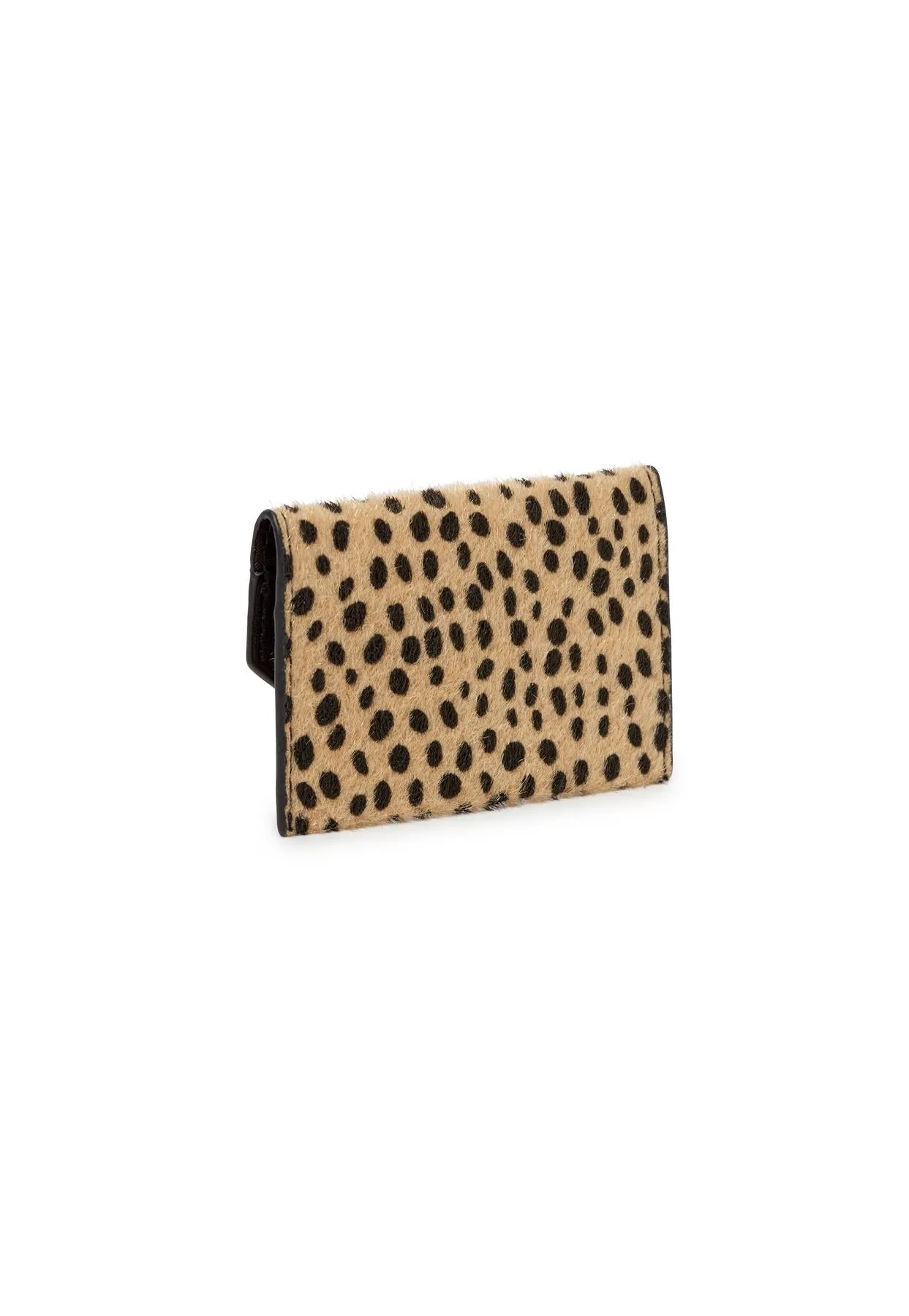 Envelope Card Purse - Rectangle - Cheetah/Leopard Pony Print - 10x6cms - Estella Bartlett