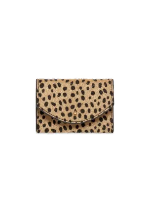Envelope Card Purse - Rectangle - Cheetah/Leopard Pony Print - 10x6cms - Estella Bartlett