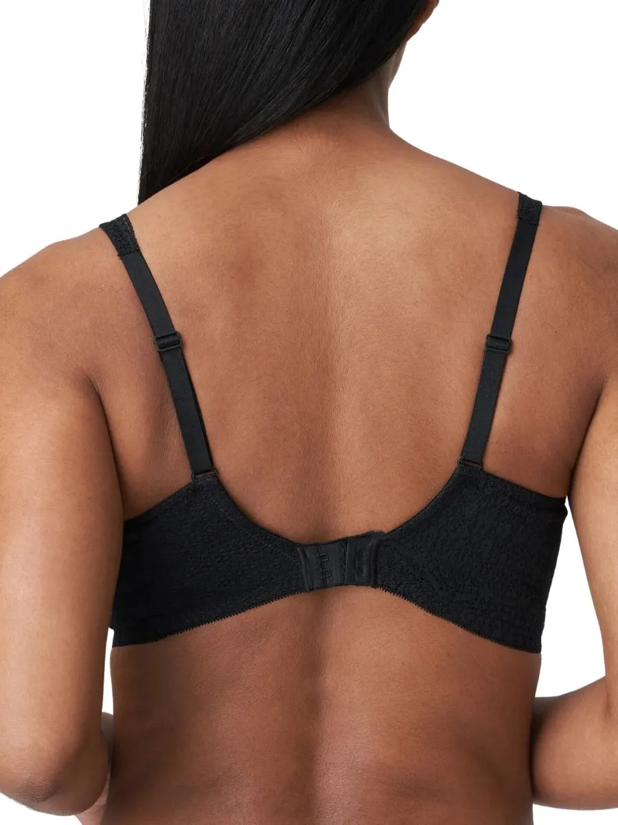 Epirus Padded Heartshape Bra - Black