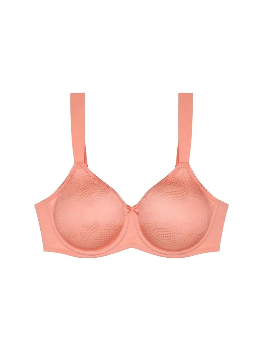 Essential Minimiser W Bra - Pink/Light Combination
