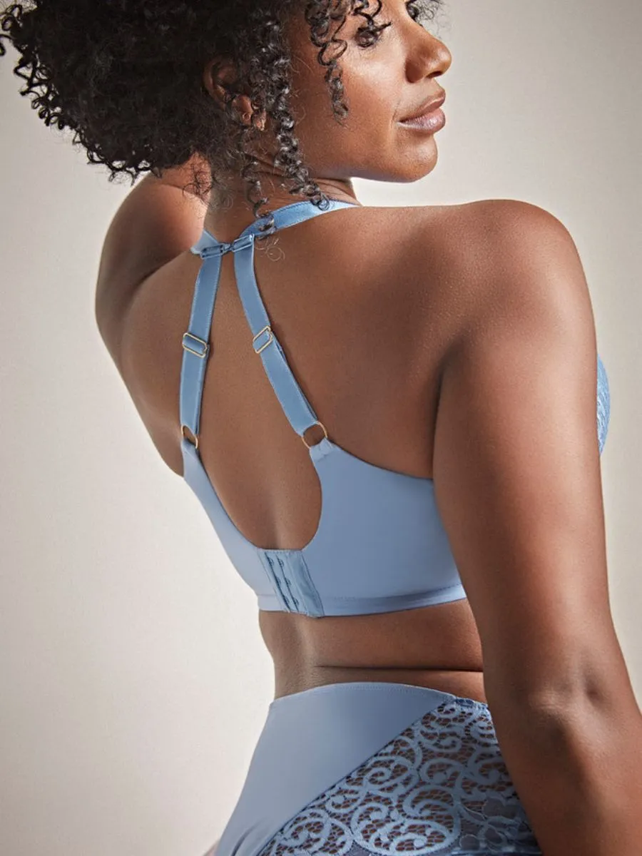 Estel Plunge Bra - Dusk Blue