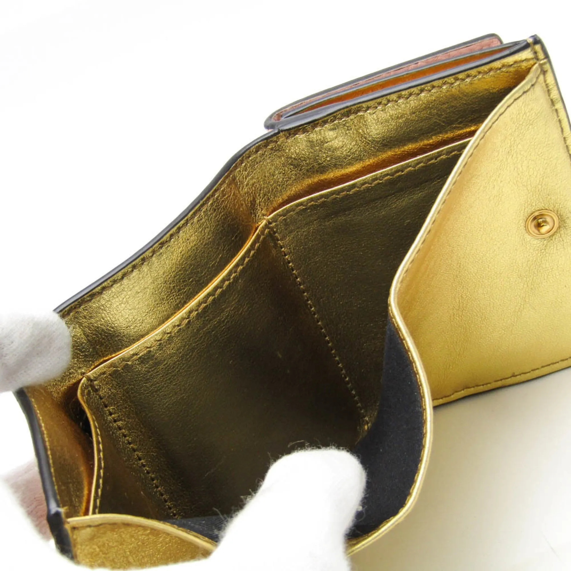 Fendi Peekaboo  Leather Wallet  ()