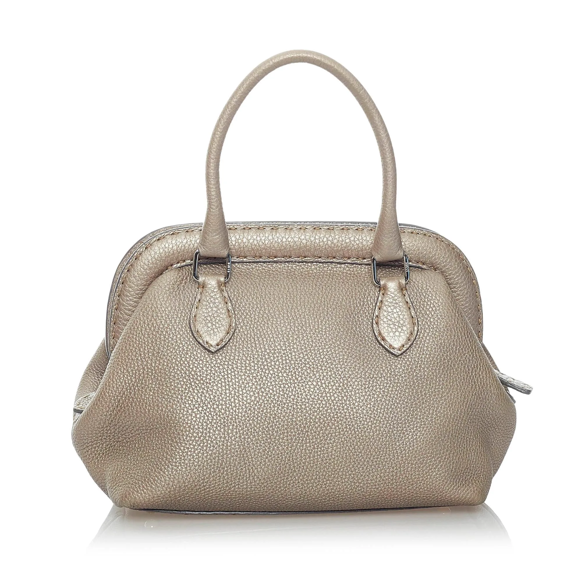 Fendi Selleria Leather Handbag (SHG-31221)