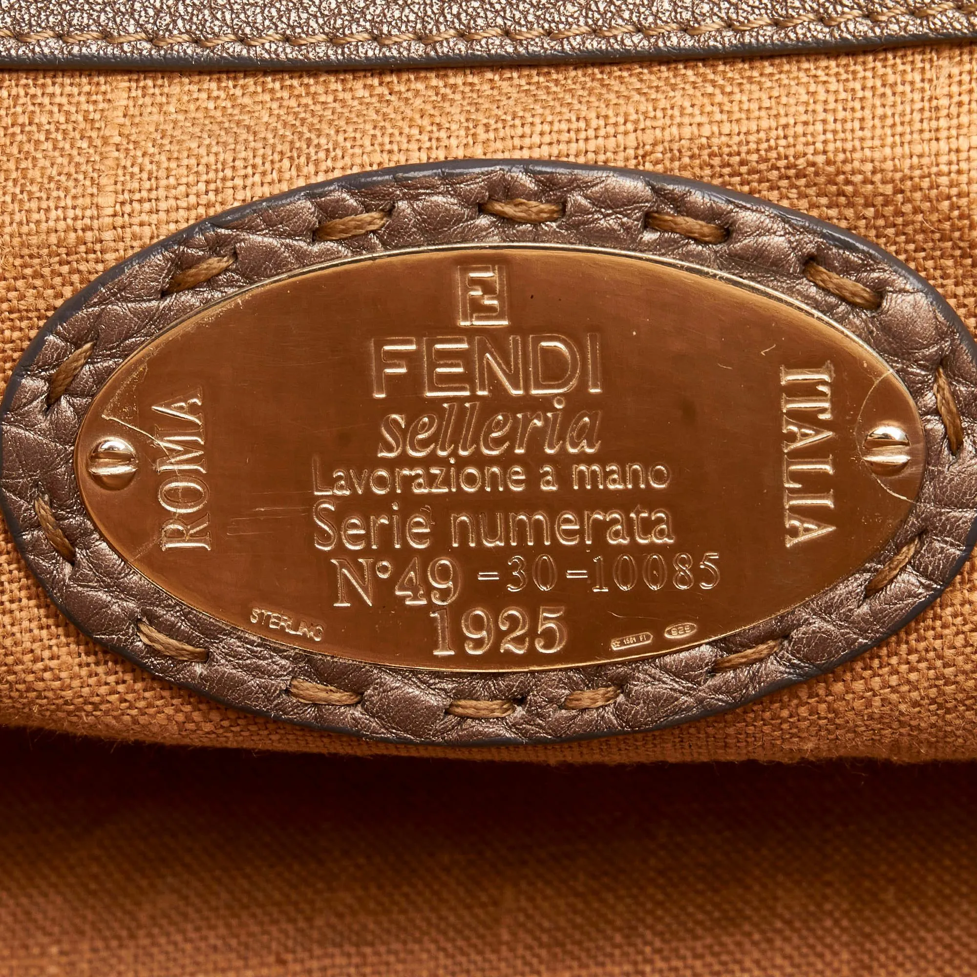 Fendi Selleria Leather Handbag (SHG-31221)