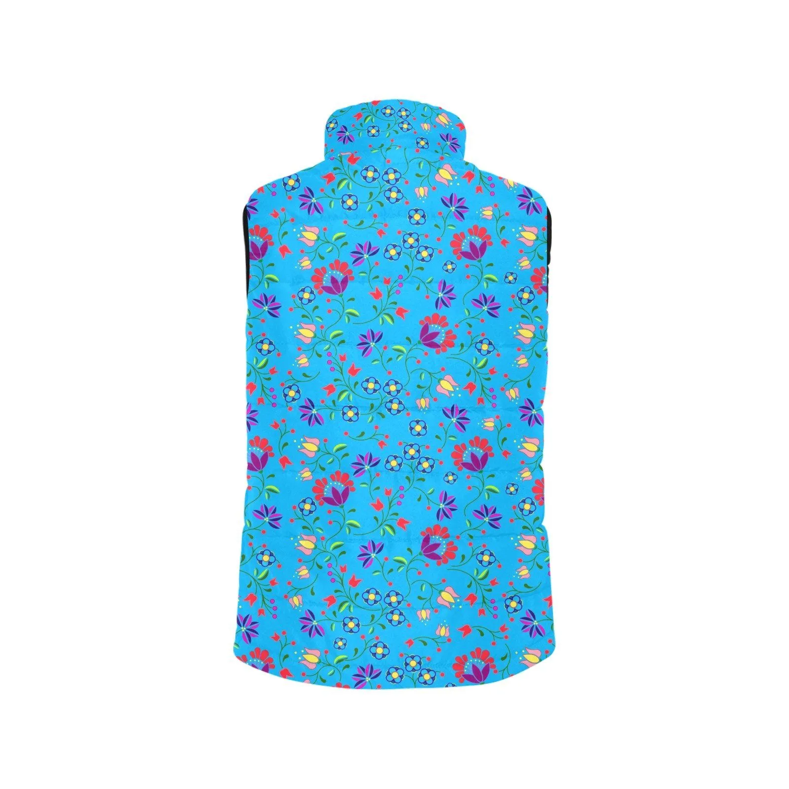Fleur Indigine Ciel Men's Padded Vest Jacket