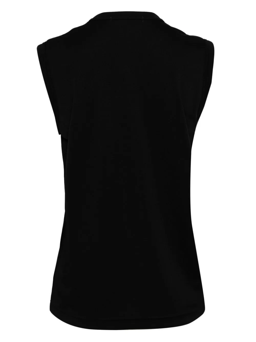Front Details Sleeveless Top