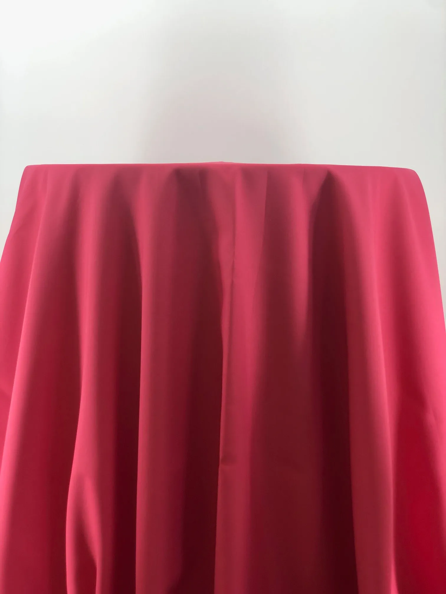 Fuchsia Polyester Tablecloth