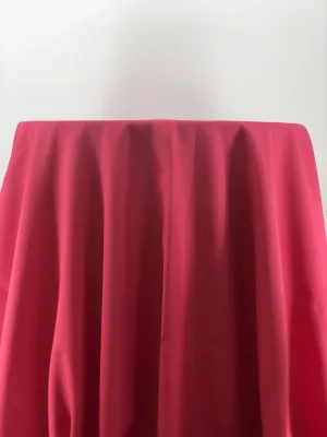 Fuchsia Polyester Tablecloth