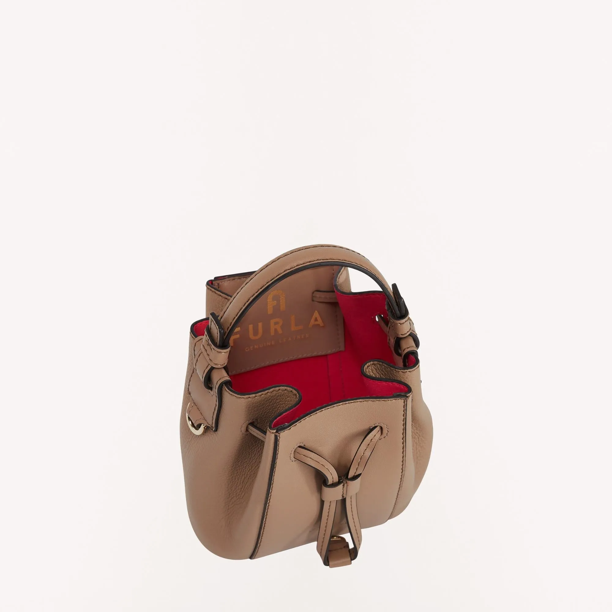 Furla Miastella Mini Bucket Bag 16 - Greige