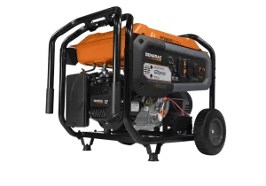 Generac 7676 GP8000E 8000W/10000W Electric Start 50ST CARB PowerRush Gas Generator New
