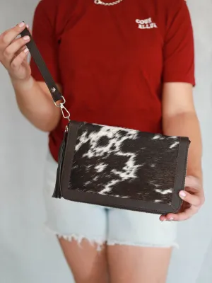 Georgia Large Purse - Dark Brown