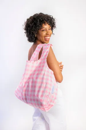 Gingham Bubblegum Pink | Medium