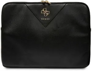 Guess Triangle 4G Laptop Sleeve for 14" MacBook Black - GUCS14ZPGSTEGK