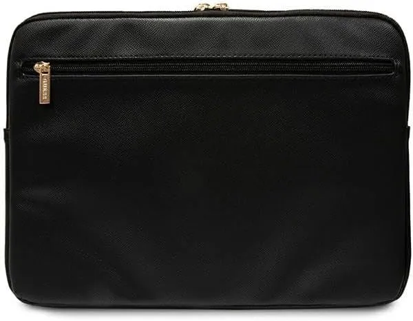 Guess Triangle 4G Laptop Sleeve for 14" MacBook Black - GUCS14ZPGSTEGK