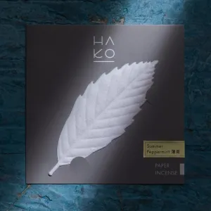 HAKO Paper Leaf Incense (Summer) ‐ Peppermint