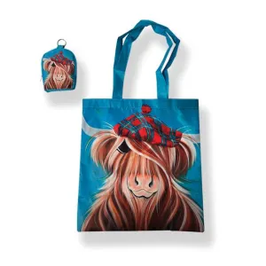 Hamish Highland Cow Folding Bag