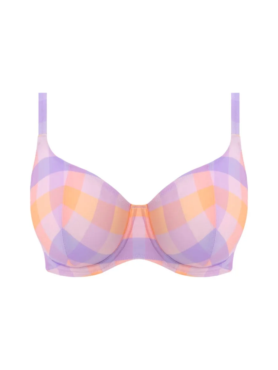 Harbour Island Plunge Bikini Top - Sorbet