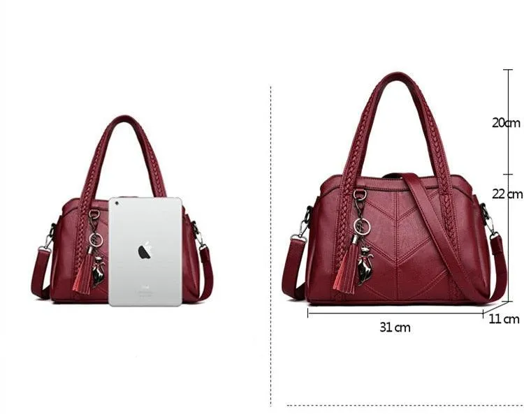 High Quality Leather Tote Handbags Luxury Women Bags Crossbody Bags