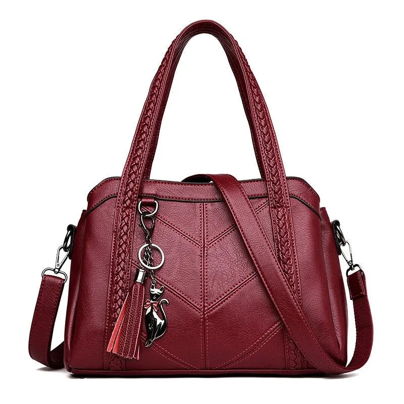 High Quality Leather Tote Handbags Luxury Women Bags Crossbody Bags