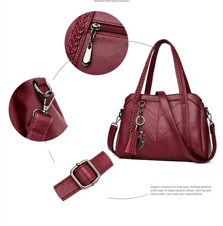 High Quality Leather Tote Handbags Luxury Women Bags Crossbody Bags