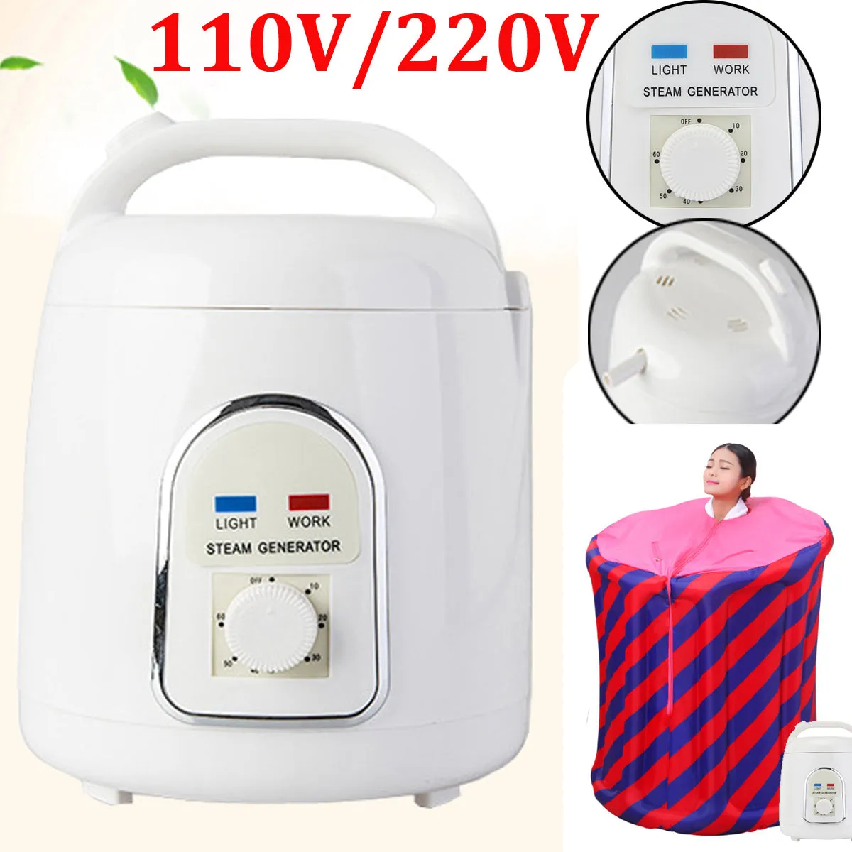 Home Sauna Spa Steamer portable
