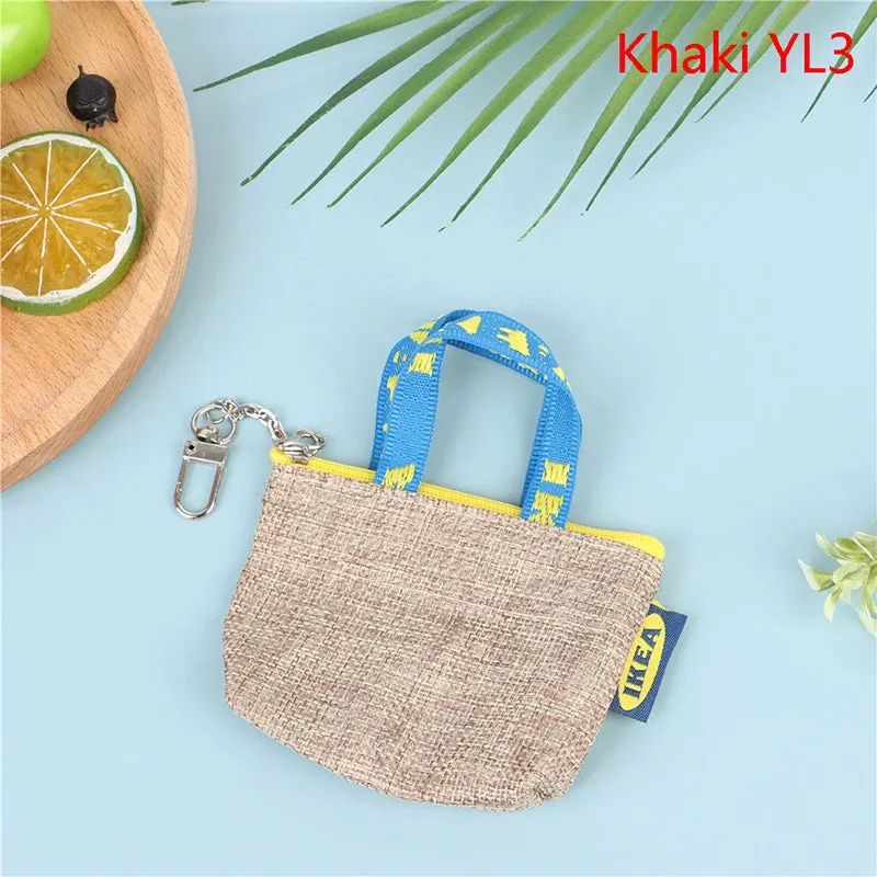 IKEA Mini Coin Purse/Keychain