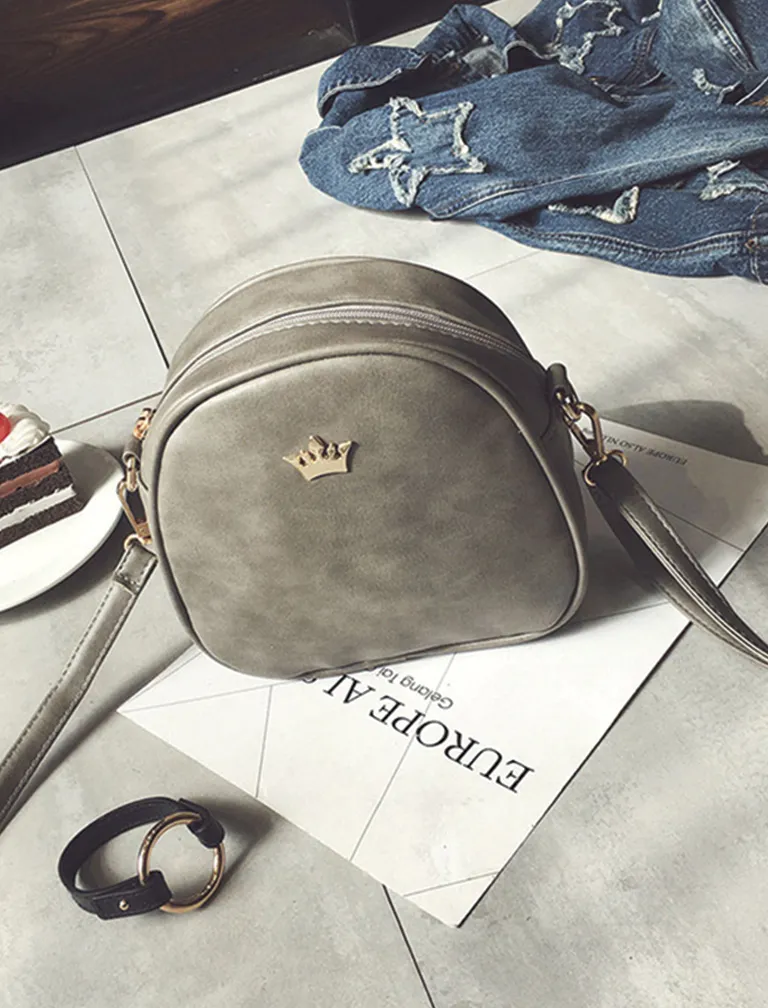 Imperial Crown Crossbody Bag