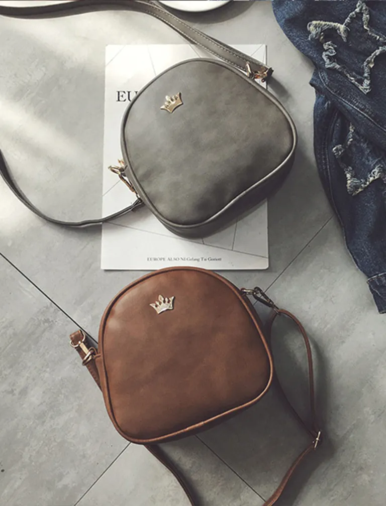 Imperial Crown Crossbody Bag