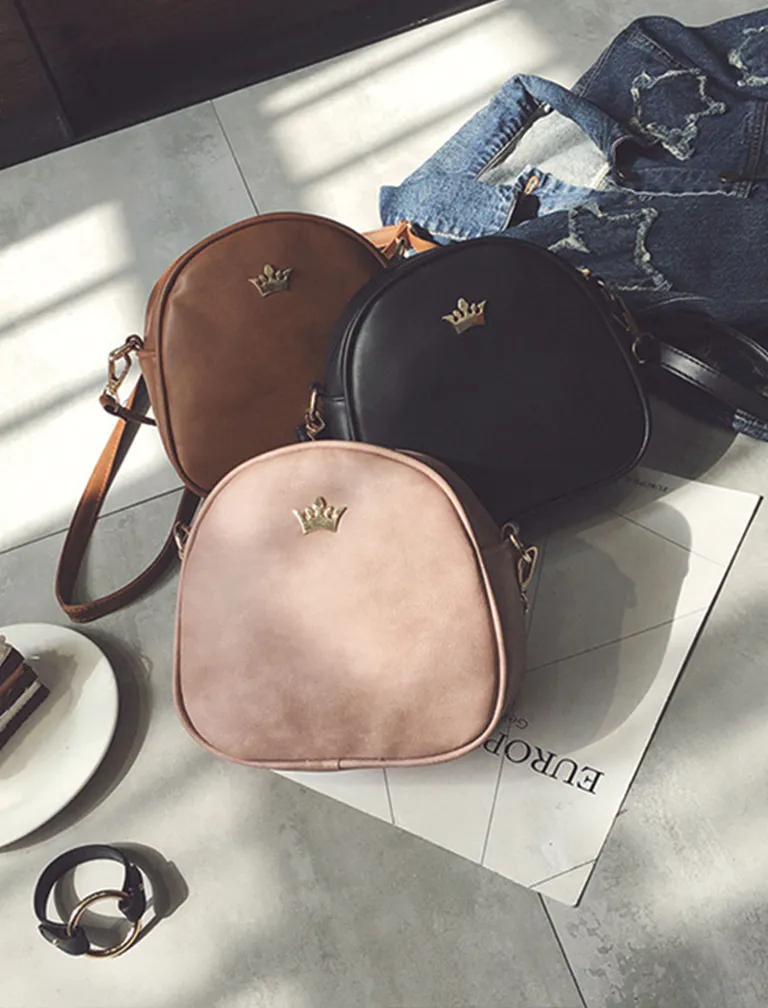 Imperial Crown Crossbody Bag